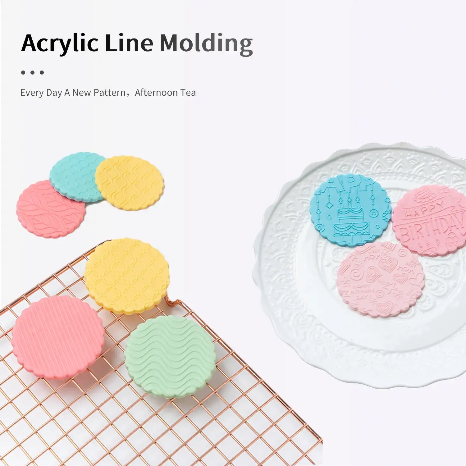 Line Acrylic Press Mold