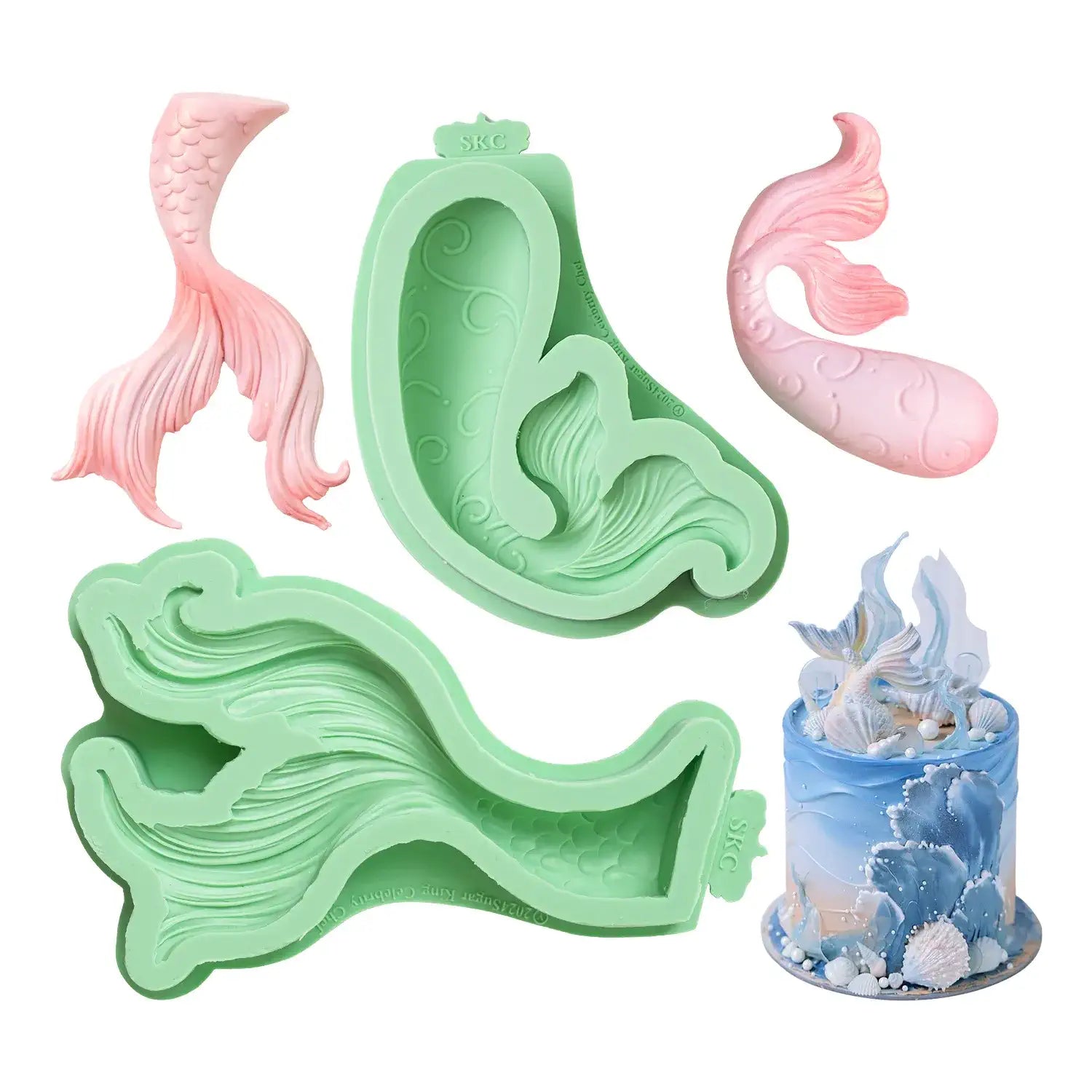 Mermaid Tail Mold