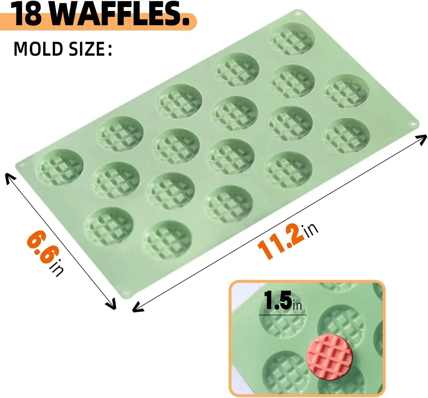 Silicone Waffle Mold