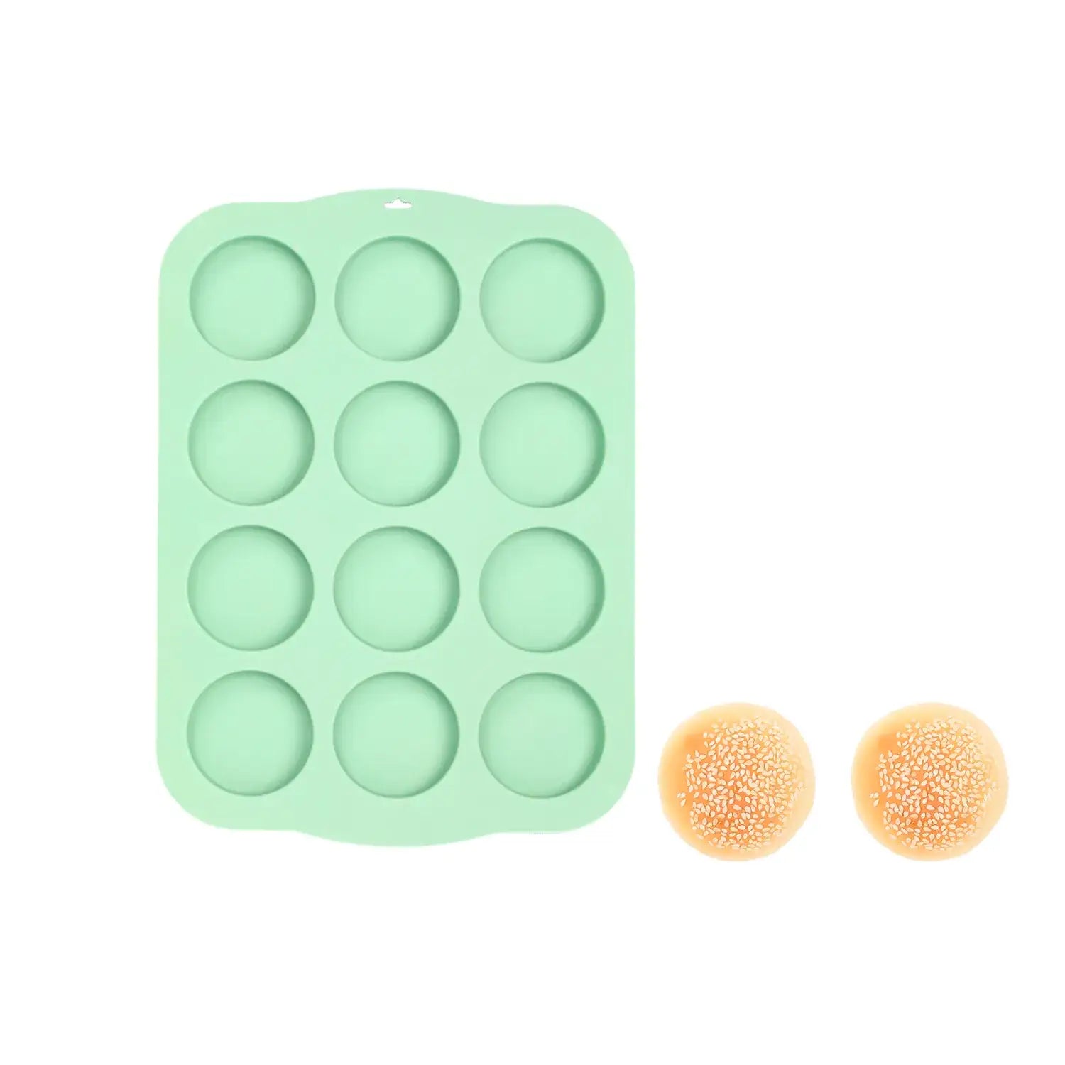 Silicone Round Muffin Pan