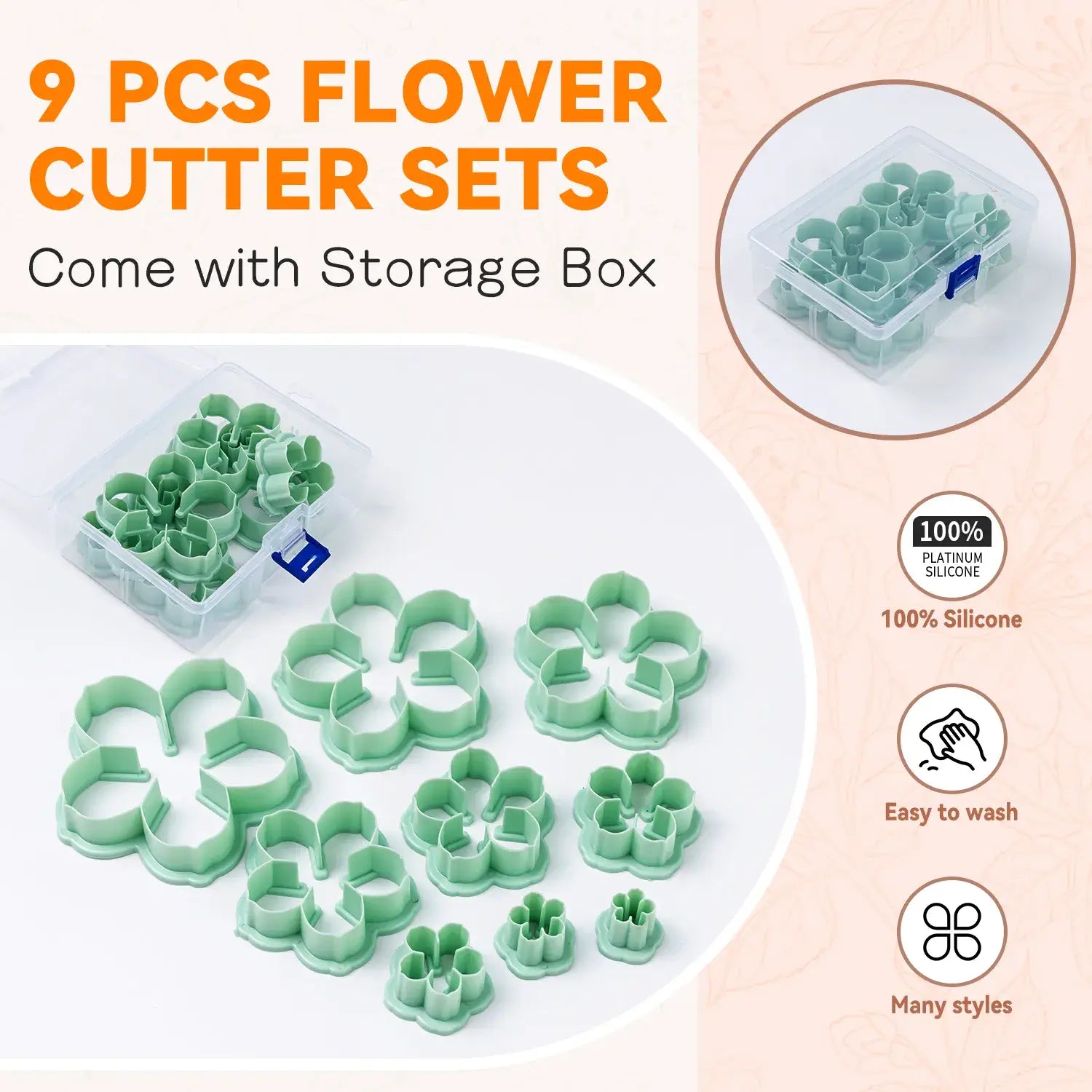 Fondant Flower Cutter Set