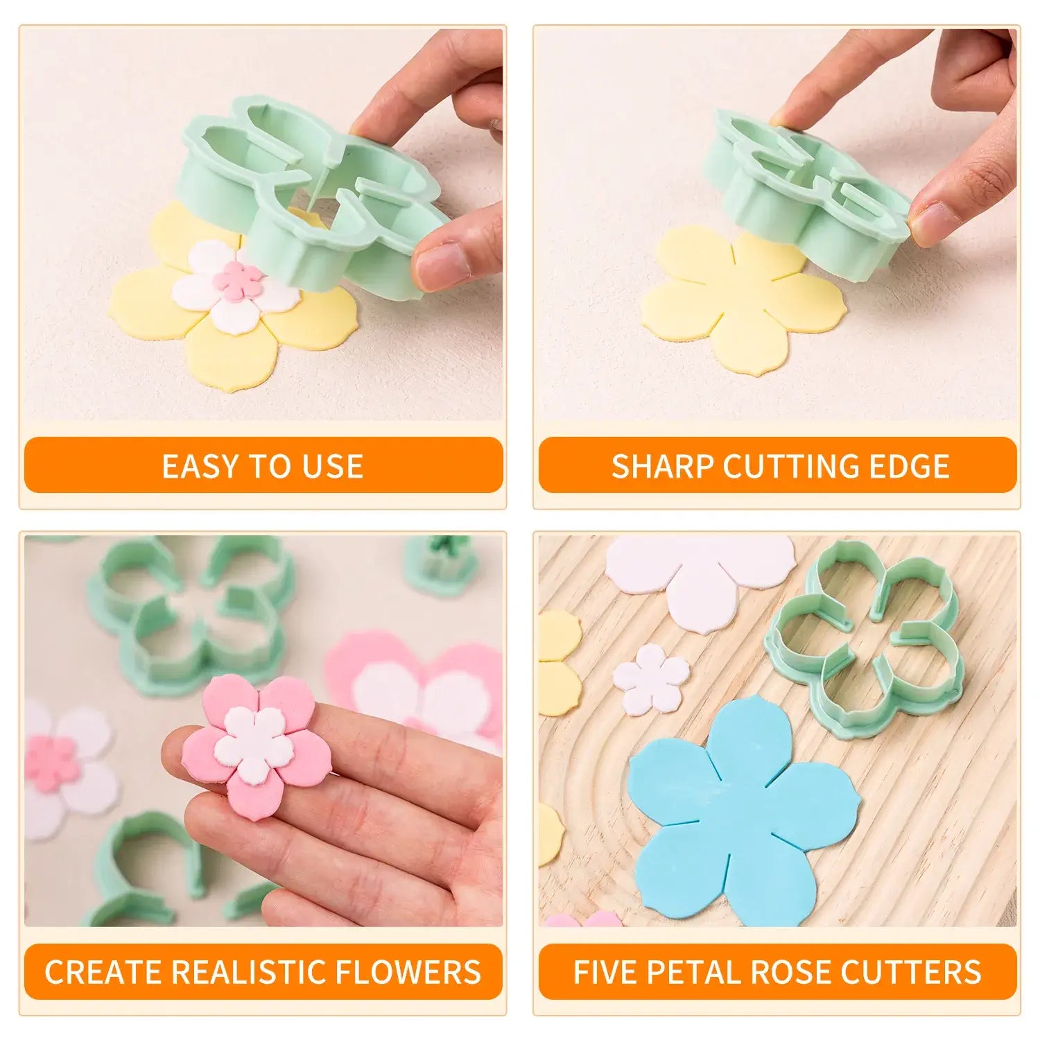 Fondant Flower Cutter Set