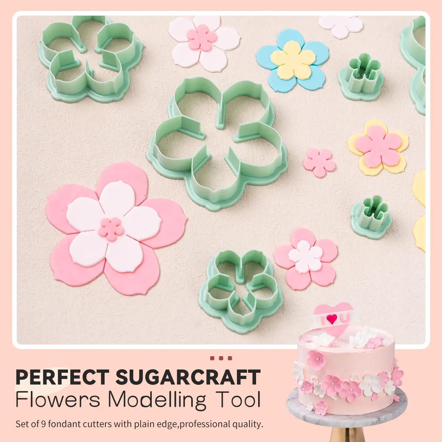 Fondant Flower Cutter Set