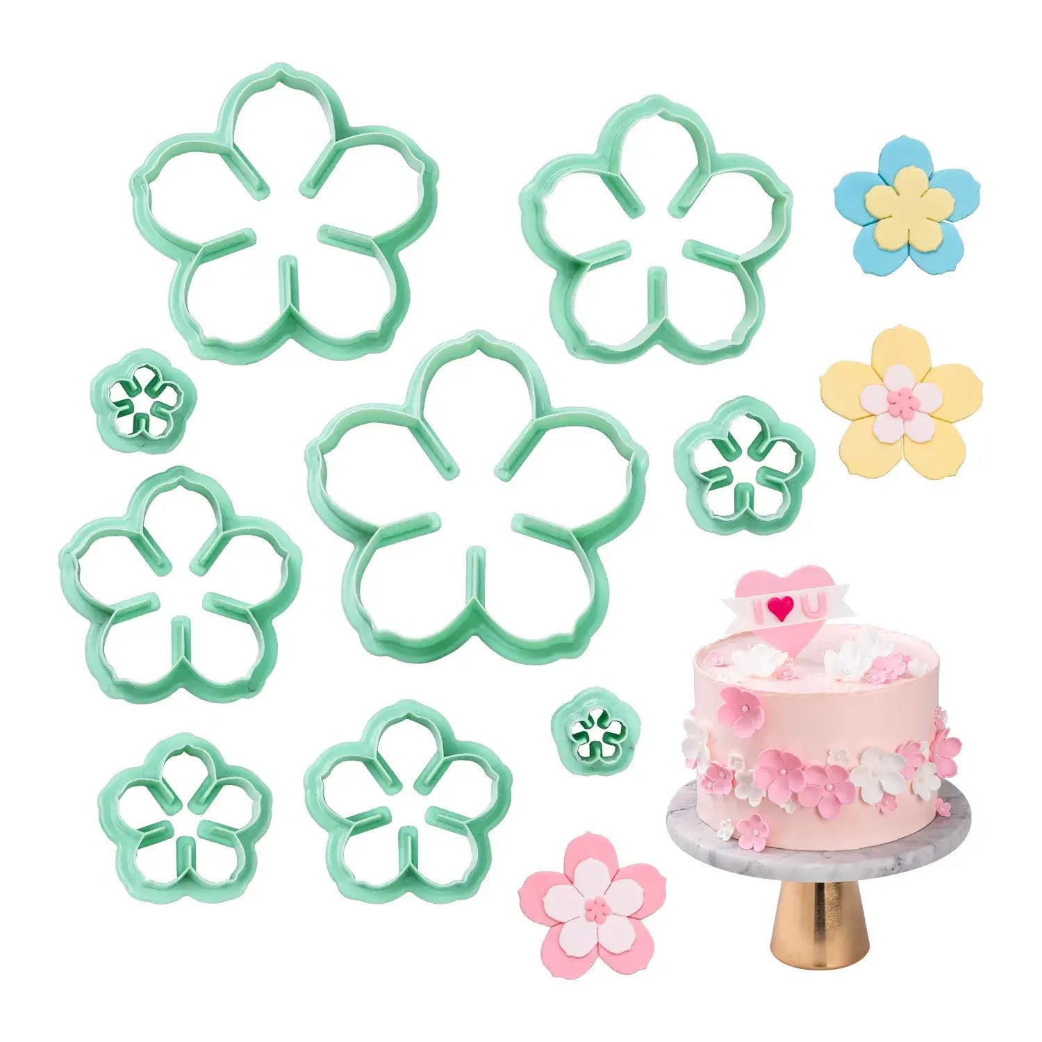 Fondant Flower Cutter Set