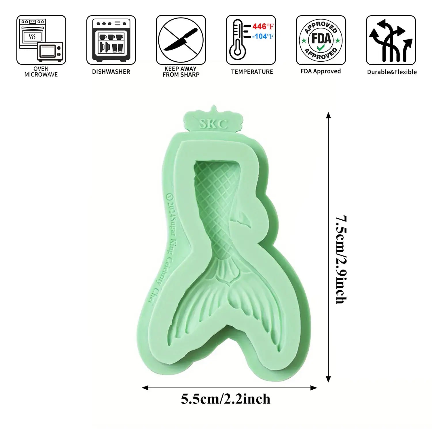 Mermaid Tail Mold