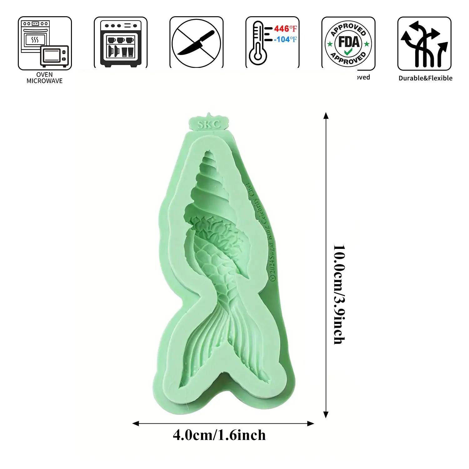 Mermaid Tail Mold