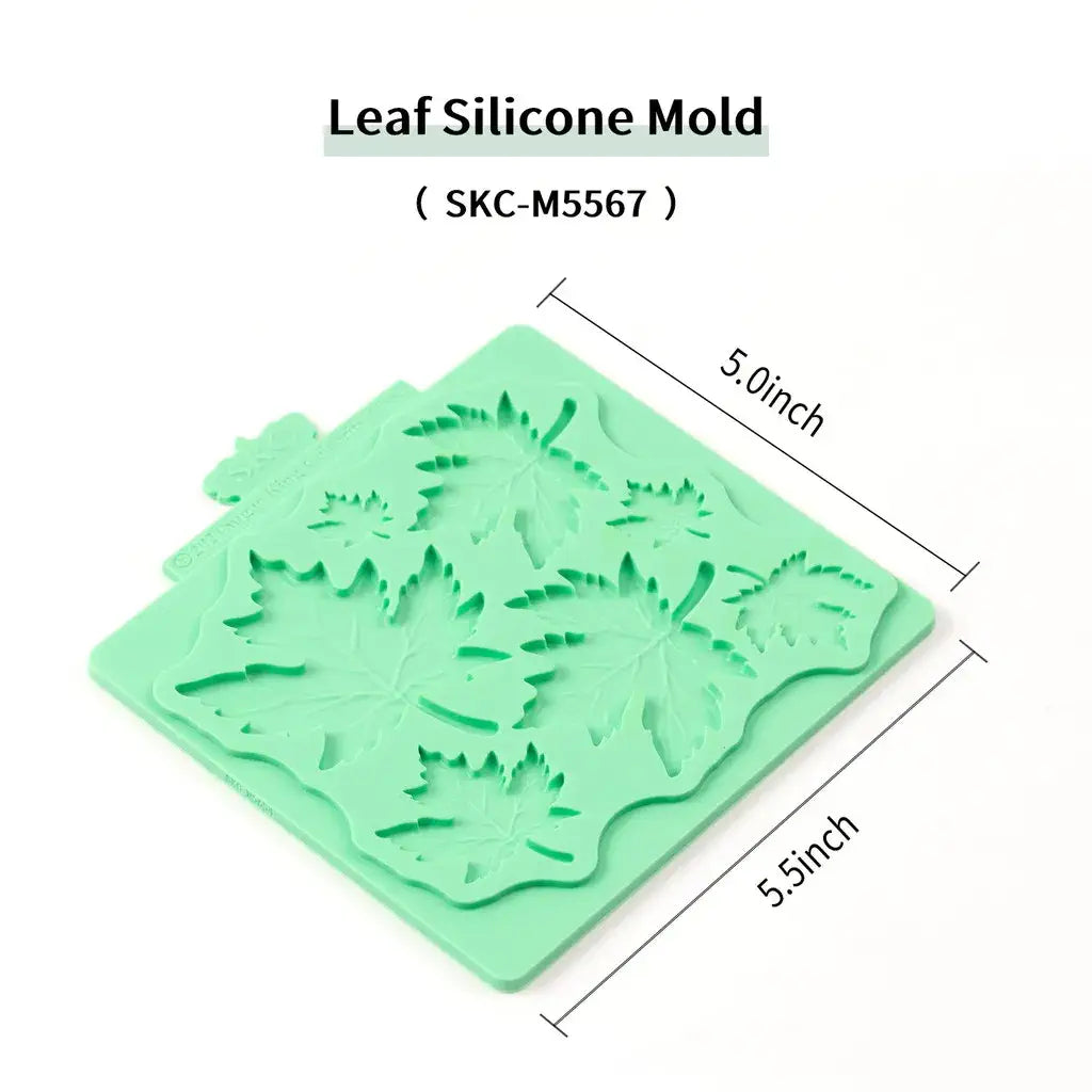 Leaf Pattern Silicone Mold