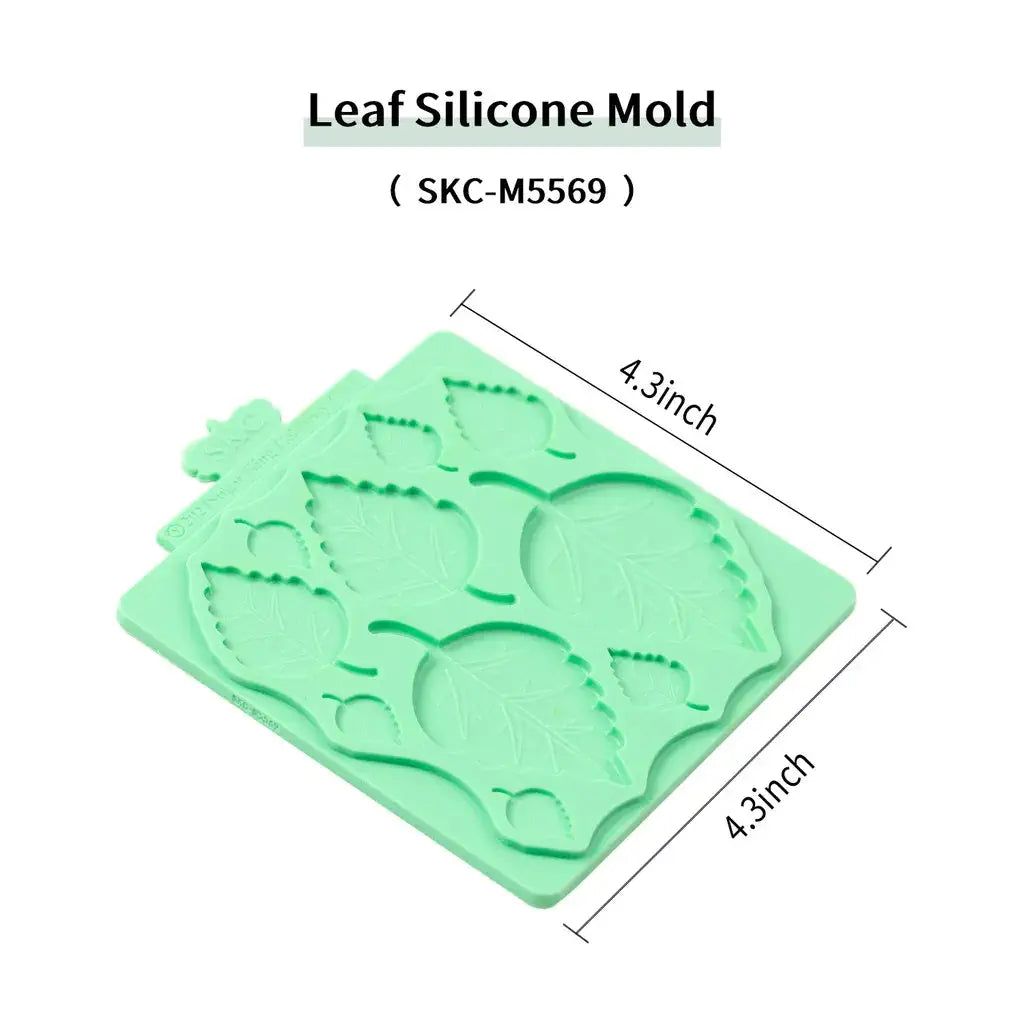 Leaf Pattern Silicone Mold