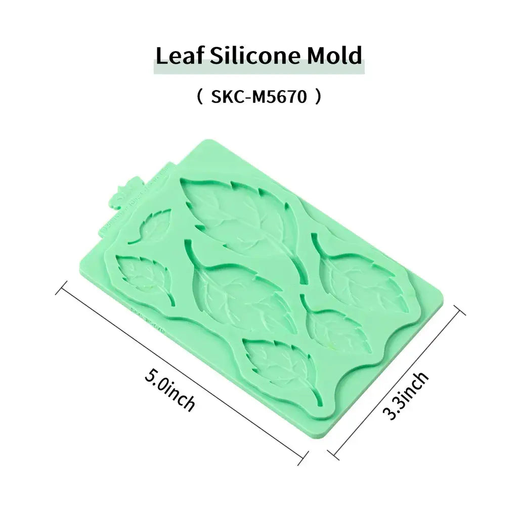 Leaf Pattern Silicone Mold