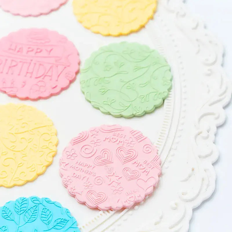 Acrylic Birthday Fondant Mold