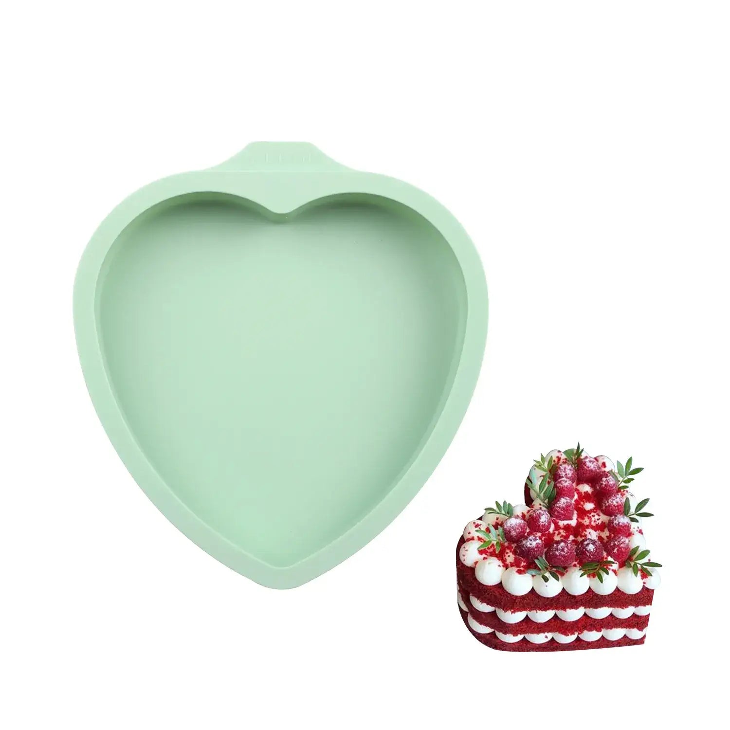 Silicone Heart Shaped Cake Pan