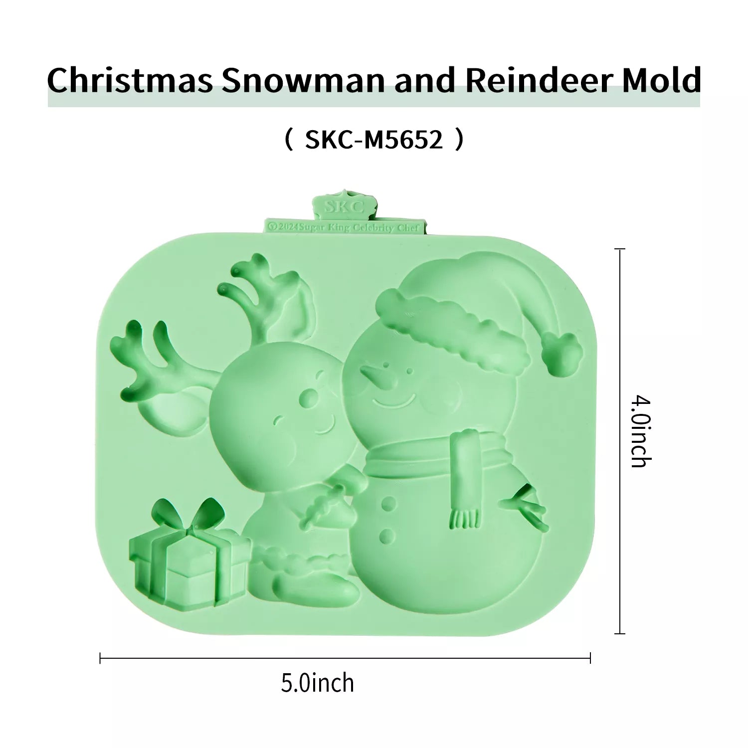New Christmas-Themed Silicone Mold