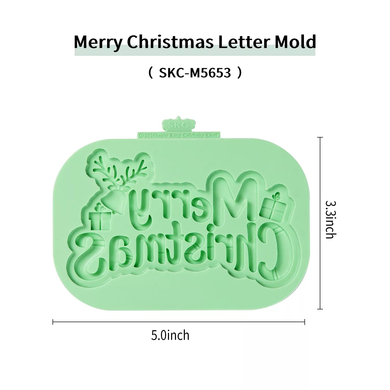 New Christmas-Themed Silicone Mold