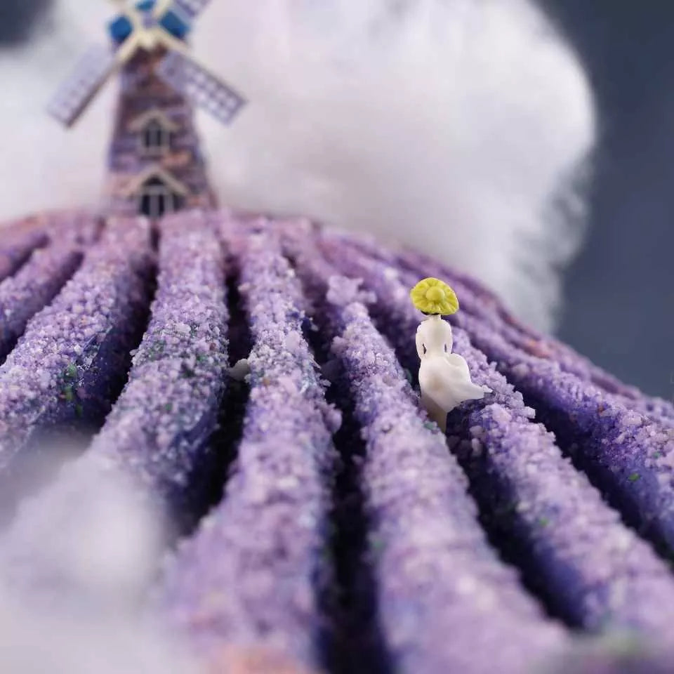 Lavender Fields Mini-Scape Cake Masterclass