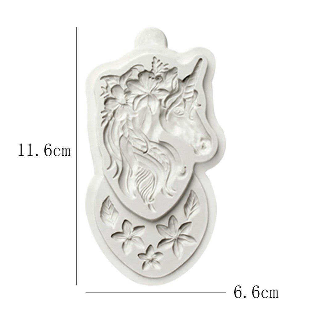 Carousel Horse Silicone Fondant Mold